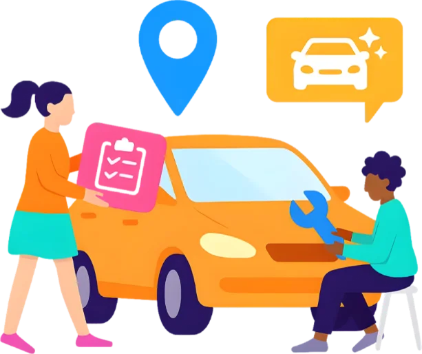 Banner for Car Inspectio PDI Car Services Used Car Sell Purchase Pehlicar 3