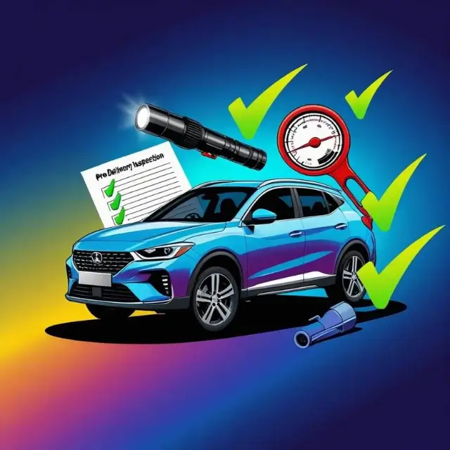 Car Inspection PDI Pre Delivery Inspection Used Car New Car Pre Trip Inspection